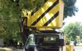 Услуги автовышки, японская автовышка