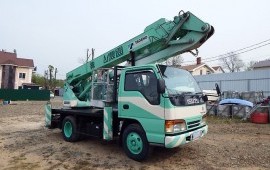 Аренда автовышки Isuzu 17 метров