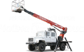 Автовышка вездеход, телескоп 18м, 22м, 28м.