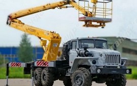 Аренда Автовышка вездеход, 22м