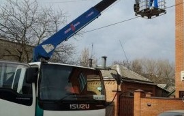 Телескопическая вышка 15м.