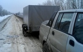 Грузоперевозки. Грузовое такси. с прицепом