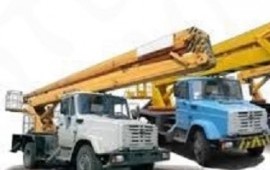 Аренда автовышки 18 - 22м., люлька 250 кг