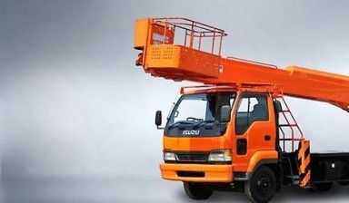 Услуги / Аренда автовышки Посуточно от 10 до 45 м в Аянке