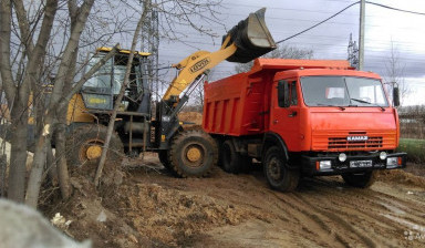 Доставка песок, щебень, гравий, отсев.