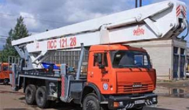 Аренда автовышки на базе шасси КАМАЗ-65115 в Аниве