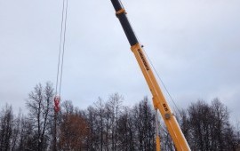 Автокран 25т, 33м стрела, вездеход