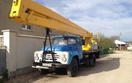 Аренда автовышки вс22