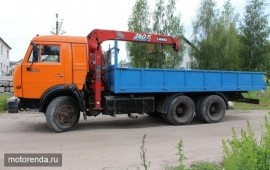 Камвз манипулятор с прицепом