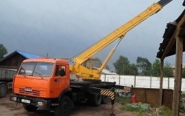 Услуги Автокрана "Ивановец" 14 и 25т