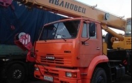 Услуги Автокрана 16Т 18М 25 тон 22метр камаз в Большом Полпино