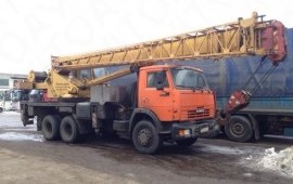 Услуги автокрана 25т. 28м в Жирятино