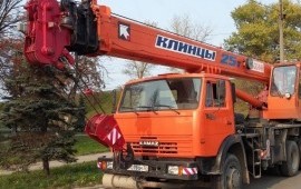 Аренда Автокрана 28 метров 25 тонн в Любохне