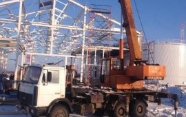 Аренда автокрана маз 25тонн в Меленках