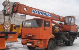 Аренда автокрана клинцы 21м / 20т в Ставрово