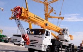 Аренда автокрана 31м вездеход в Каменке