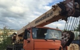 Автокран 25т услуги