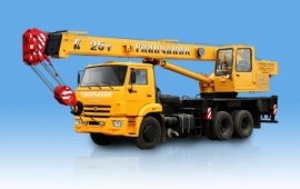 Аренда автокранов 25т