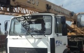 Услуги автокрана, "галичанин" 25 тонн