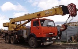 Сдаем автокран 25т вылет до 40 м
