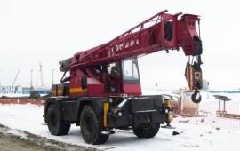 Аренда автокрана Lokomo M313 NS (с гуськом)