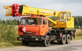 Аренда автокрана Галичанин - 25 тонн