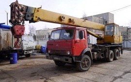 Аренда автокрана Галичанин. КС-4572А 16 тонн