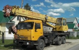 Аренда автокрана 25 тонн