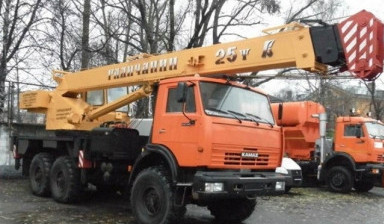 Услуги автокрана 25т