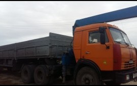 Услуги большегрузного кран-манипулятора