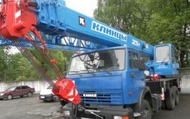 Услуги автокрана