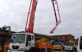 Аренда автобетононасосов 18-62м