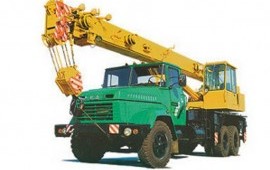 Аренда Автокран КРАЗ-260 КС-3576
