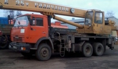 Автокран 25т/28м Аренда kolesnye