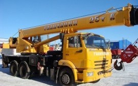 Аренда автокрана 25-50т