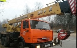 Услуги автокрана "Галичанин" 25 т, 21 и 28 м стрел