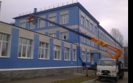 Автовышка 28 м телескоп