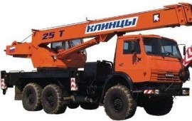 Аренда автокрана вездеход КАМАЗ КС-55713-5К Клинцы