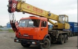 Услуги автокрана камаз 25 тонн