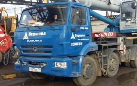 Аренда автокрана 25.32.50.100.160 тн.