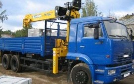 Аренда манипулятора КАМАЗ Кран-10т