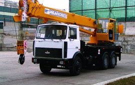 Услуги автокрана 25т