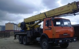 Автокран Ивановец 25 тонн