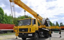 Работа автокрана