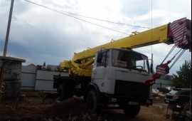 Услуги автокрана 15 тонн