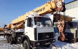 Аренда автокранов 16,25,30,50,160т в Красноярске