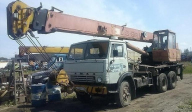 Аренда автокрана/услуги крана 20т-22м