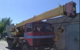 Автокраны 25т