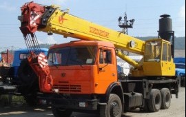 Услуги автокрана 25т