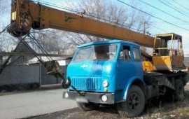 Предлагаем услуги техники. Автокран КАМАЗ